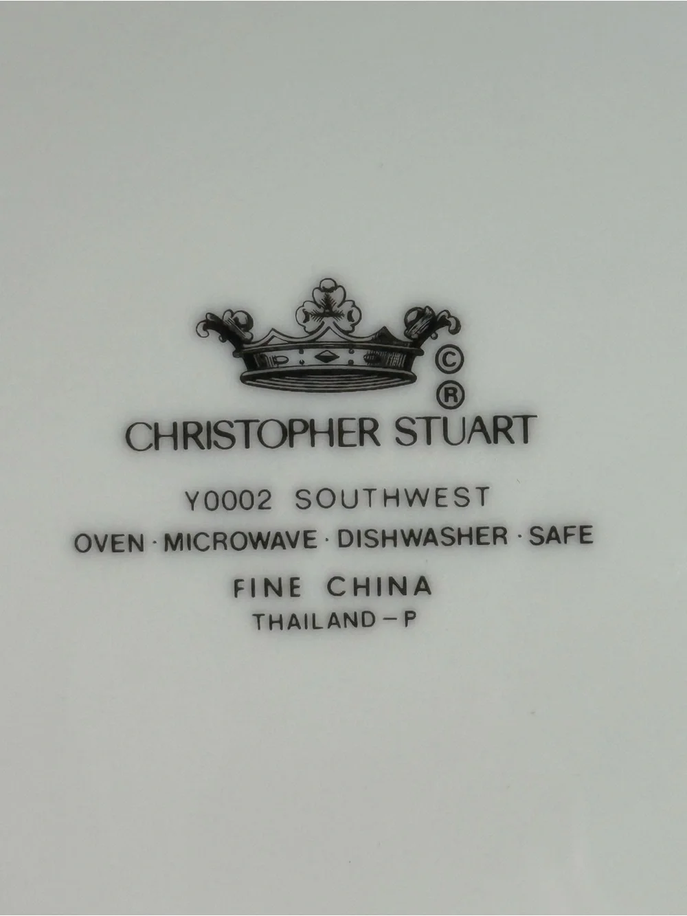 (4) Christopher Stuart Southwest Y0002 Fine China Salad Desert Bread Plate 8”